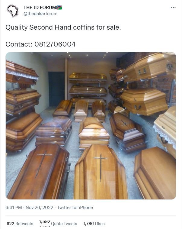The jd forumd thedakarforum quality second hand coffins for sale_ contact 631 pm