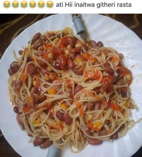 Ati hii inaitwa githeri rasta