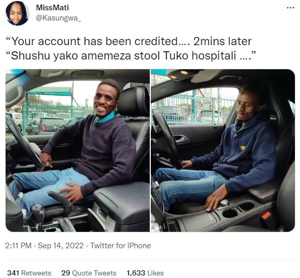 Missmati kasungwa your account has been credited_ . 2mins later shushu yako amem