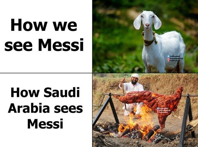 How we see messi how saudi arabia sees messi