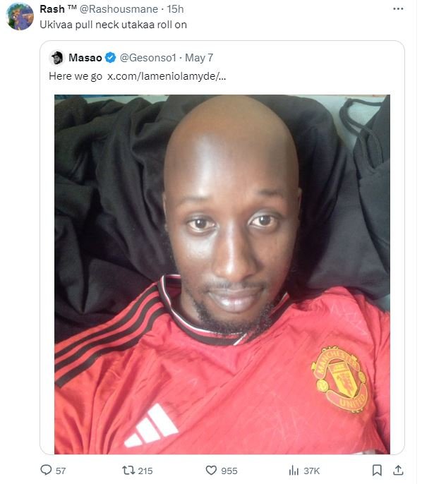 Rash tm rashousmane 15h ukivaa pull neck utakaa roll on masao gesonso1 may here