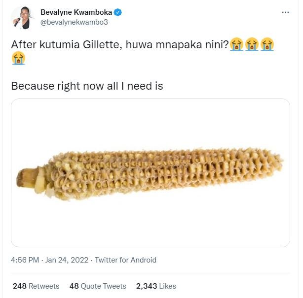 Bevalyne Kwamboka bevalynekwambo3 After kutumia Gillette huwa mnapaka nini? í4fà