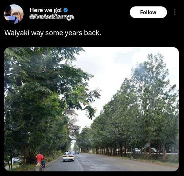 Here we go! davfeskinan follow waiyaki way some years back_