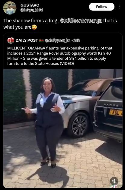 Gustavo luhyadd follow the shadow forms frog, millicentmanga that is what you ar