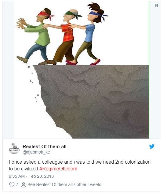 Realest of them all closfd djabmok_ke once asked a colleague and was told we nee