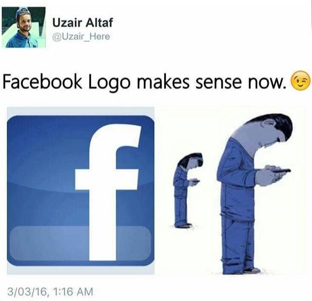 Uzair altaf uzair_here facebook logo makes sense now. ff 30316, 116 am