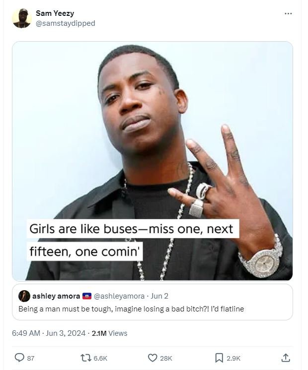 Sam yeezy samstaydipped girls are like busesmiss one, next fifteen one comin' as