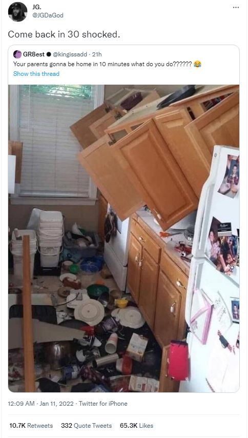 IGDaGod Come back in 30 shocked . GRBest kingissadd 21h Ycur parents sonna be ho