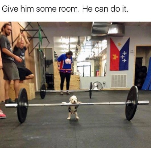 Give him some room. he can do it .