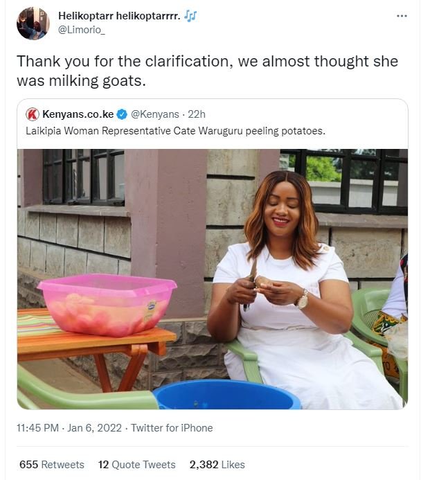 Helikoptarr helikoptarrrr. Irf Limorio _ Thank you for the clarification we almo