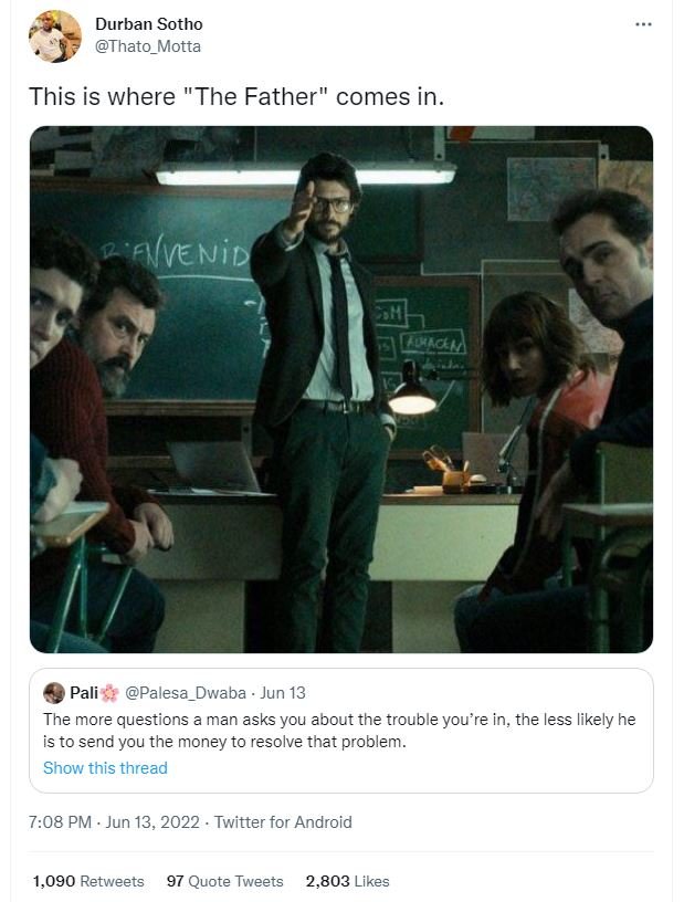 Durban sotho thato_motta this is where the father comes in. awvenid aagm pali pa