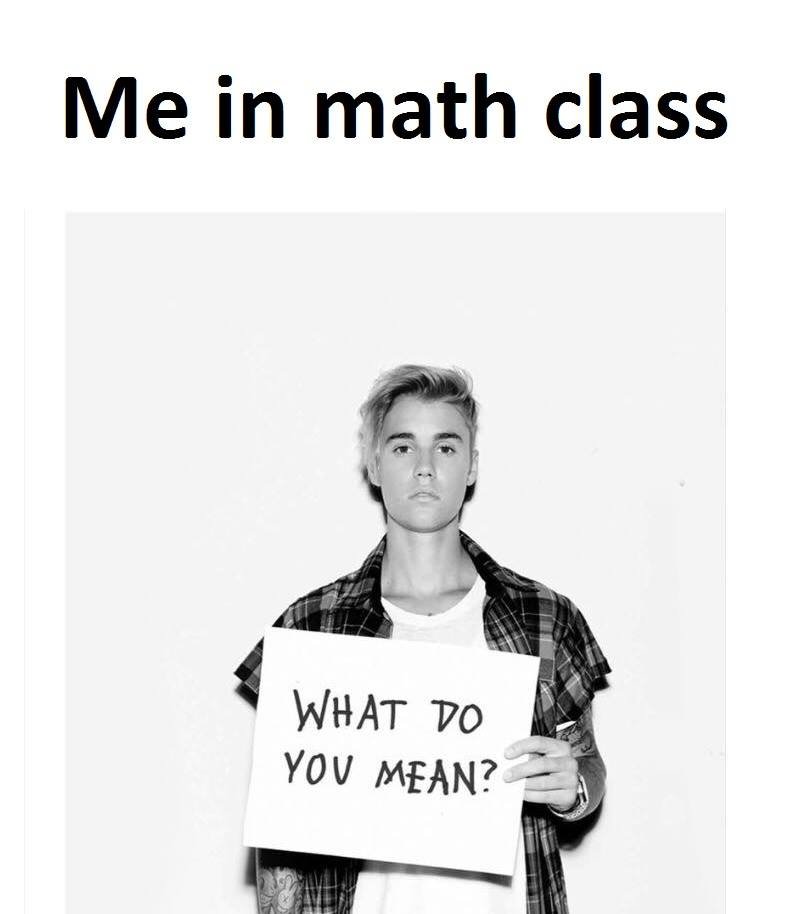Me in math class what vo yov mean?