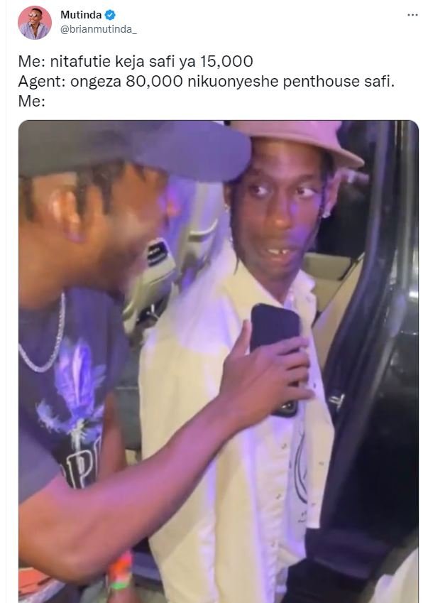 Mutinda brianmutinda me nitafutie keja safi ya 15,000 agent ongeza 80,000 nikuon