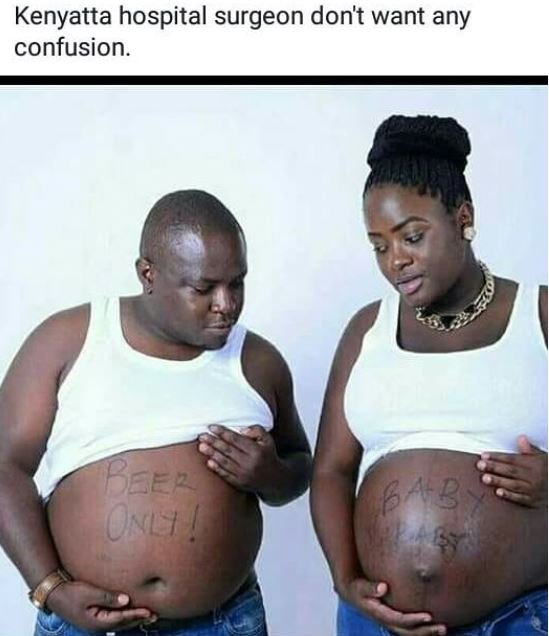 Kenyatta hospital surgeon don't want any confusion. peez unli ! 6ab pae5