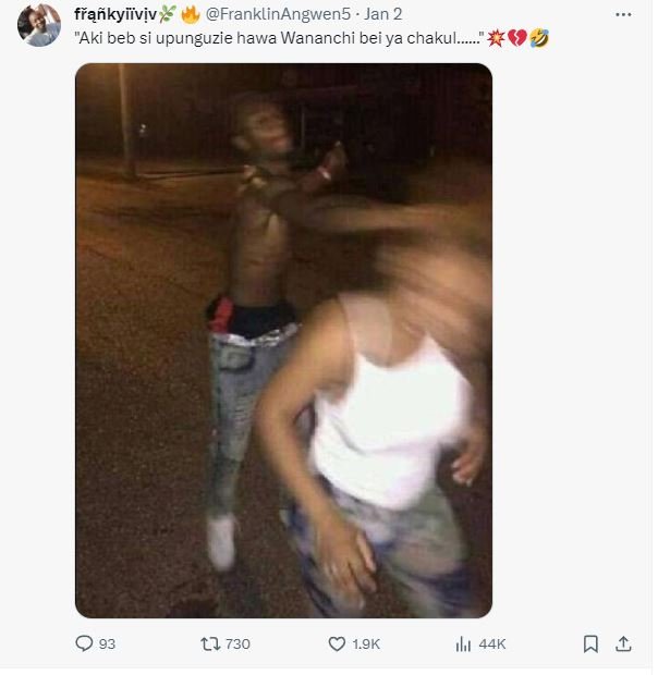 Fręñkyiiviv franklinangwen5 jan 2 aki beb si upunguzie hawa wananchi bei ya chak