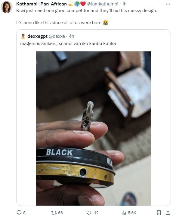 Kathambi panafrican iamkathambi kiwi just need one good competitor and they'll f