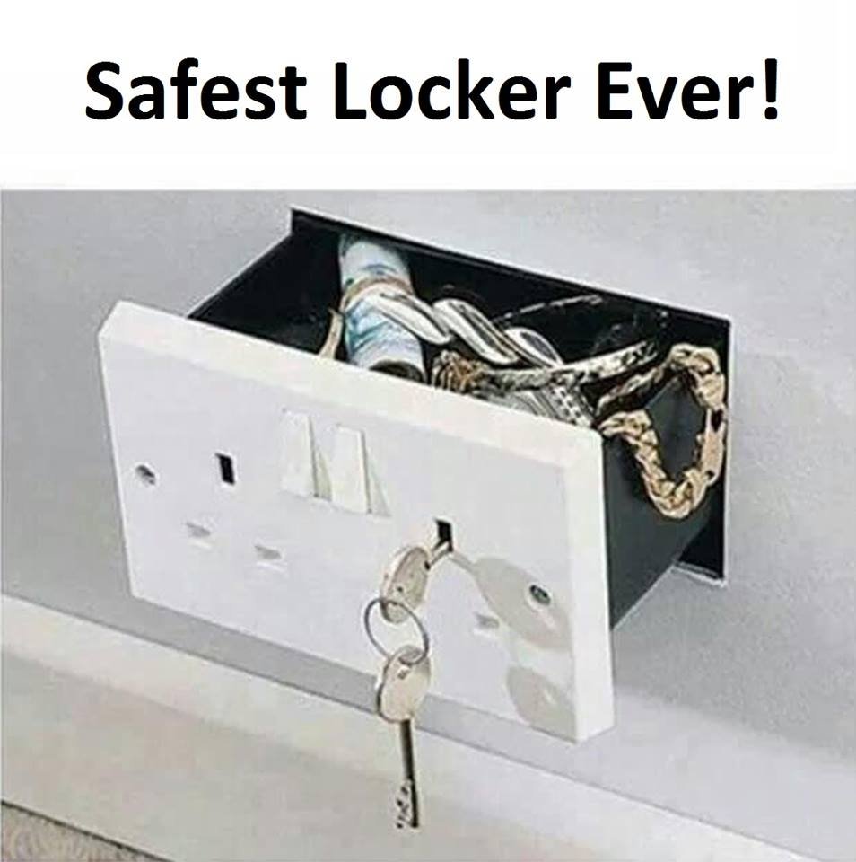 Safest locker ever!