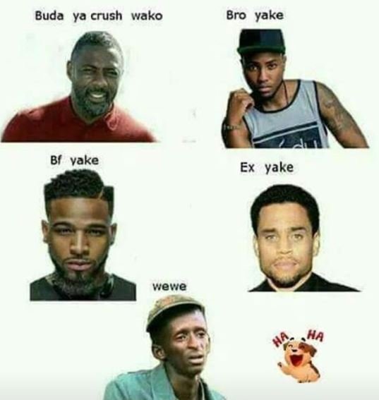 Buda ya crush wako bro yake b yake ex yake weve ha