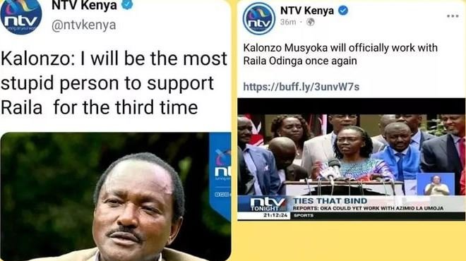 NIV Kenya Nty ntvkenya NTV Kenya 36mn Kalonzo Musyoka will officially work with
