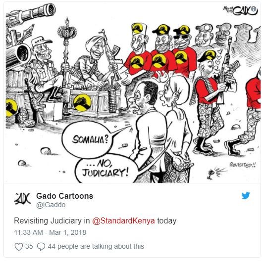 Cao somaua? no, kevlsier judiciapy! ak gado cartoons gaddo revisiting judiciary