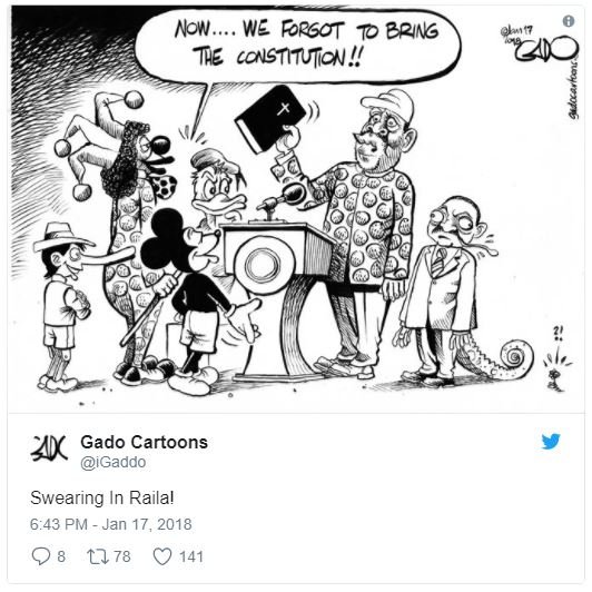 Nlow . we forgot 7 brins tie costituiicn! cio gado cartoons igaddo swearing in r