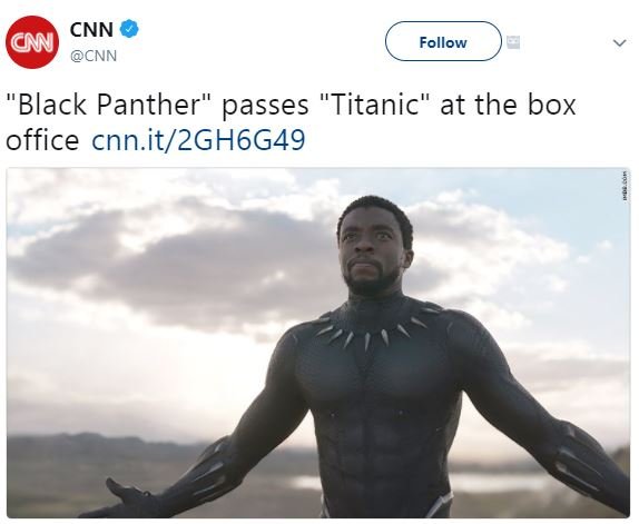 Cnn cnn follow black panther passes titanic at the box office cnn.it2gh6g49