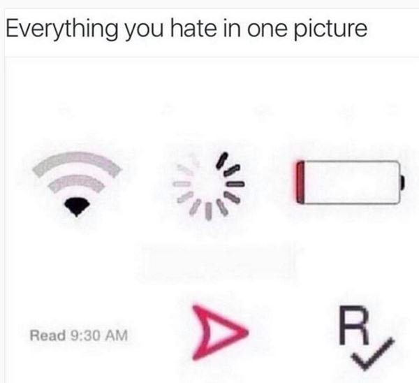 Everything you hate in one picture