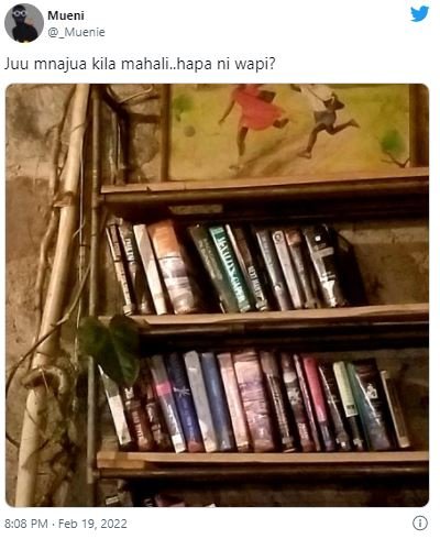 Mueni _Muenie Juu mnajua kila mahali_hapa ni wapi? 8,08 PM Feb 19