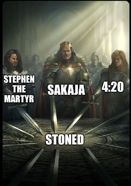 Stephen the sakaja martyr 420 stoned
