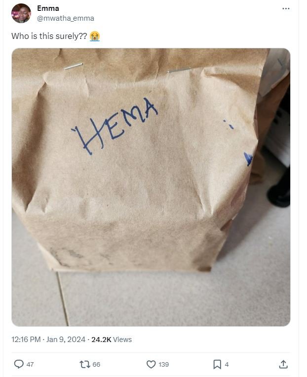 Emma mwatha_emma who is this surely?? 12.16 pm . jan 9, 24.2k views 0 47 t2 66 1