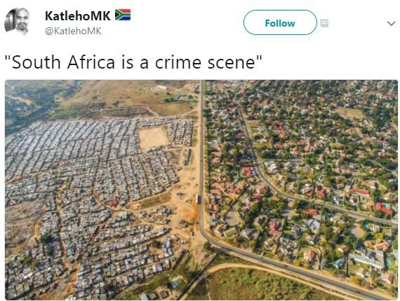 Katlehomk katlehomk follow south africa is crime scene