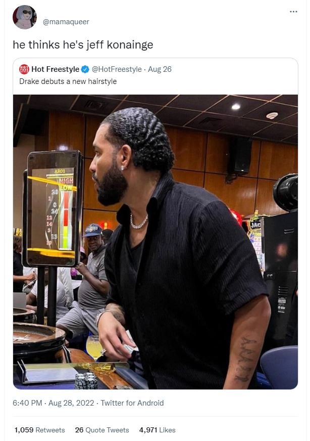 Mamaqueer he thinks he's jeff konainge hot freestyle hotfreestyle aug 26 drake d