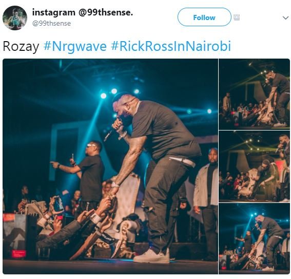 Instagram 99thsense_ 99thsense follow rozay nrgwave rickrosslnnairobi