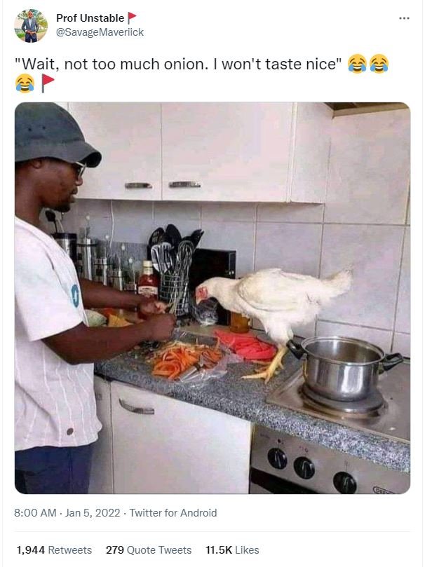 Prof Unstable SavageMaveriick Wait, not too much onion. won't taste nice 800 AM