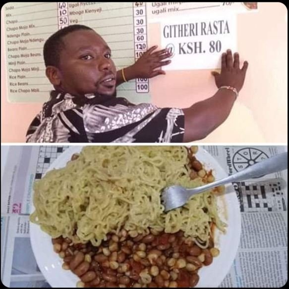 Githeri ! irasta ksh. 80 100