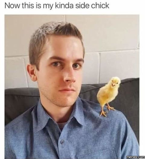 Now this is my kinda side chick memesco