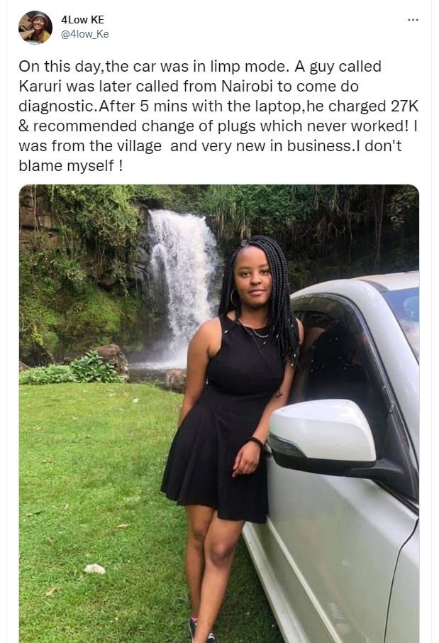 4low ke 4low_ke on this daythe car was in limp mode. a guy called karuri was lat