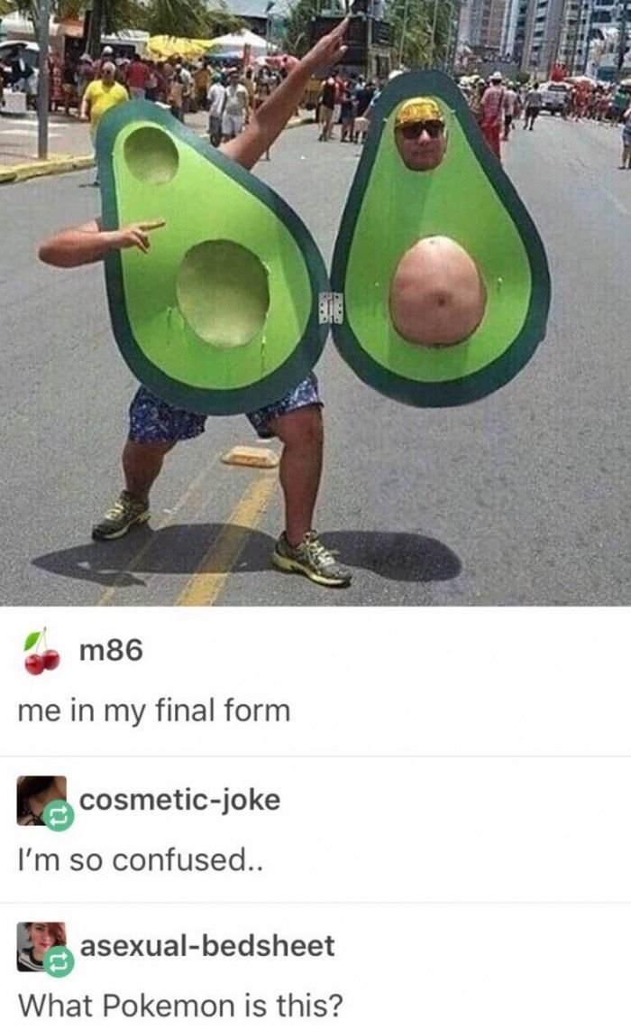90 m86 me in my final form cosmeticjoke i'm so confused. asexualbedsheet what po