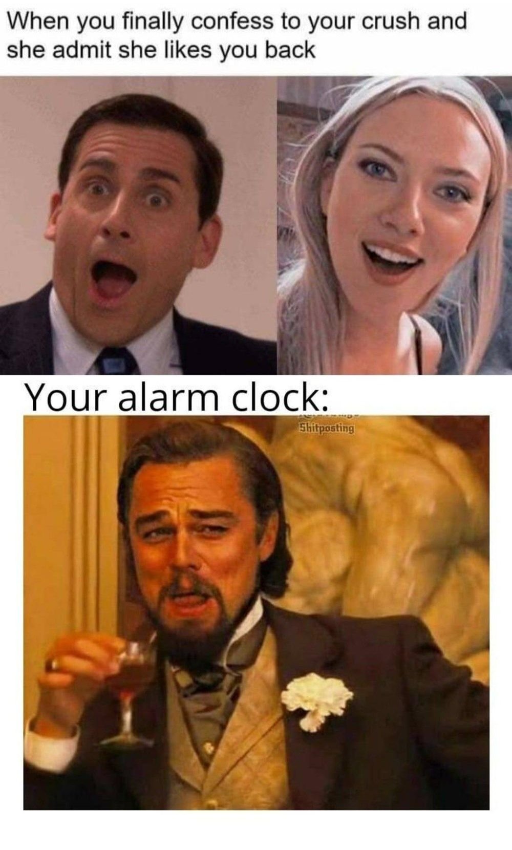 When you finally confess to your crush and she admit she likes you back your ala