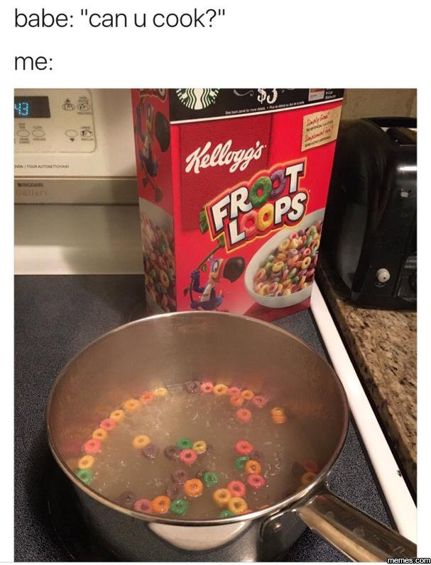 Babe can u cook? me beologog t2 6rcps ieeslu