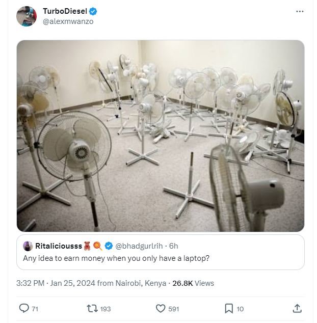 Turbodiesel alexmwanzo ritaliciousss bhadgurlrih 6h any idea to earn money when