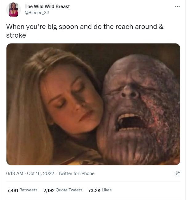 The wild wild breast sleeee_33 when you're big spoon and do the reach around str