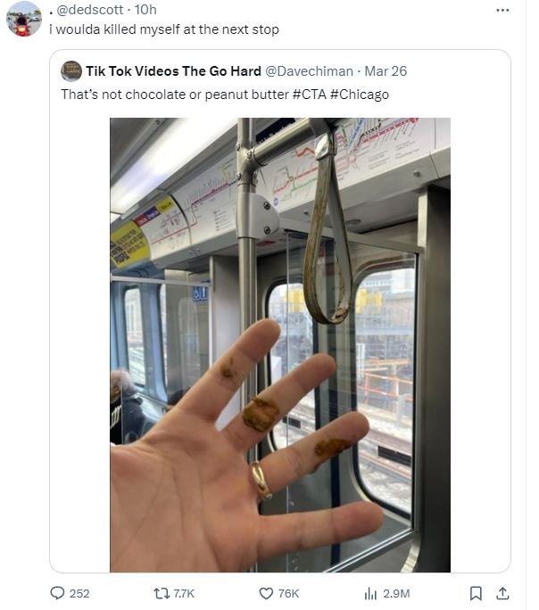 Dedscott 10h woulda killed myself at the next stop tik tok videos the go hard da