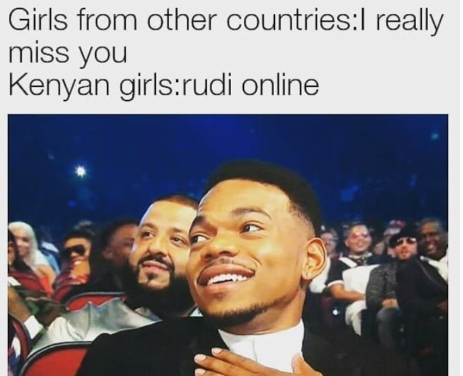 Girls from other countriesl really miss you kenyan girlsrudi online