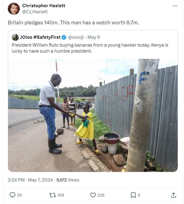 Christopher haslett cj_haslett britain pledges 14om. this man has watch worth 8.