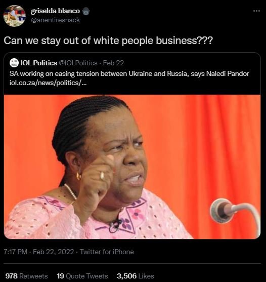 griselda blanco anentiresnack Can we stay out of white people business??? IOL Po