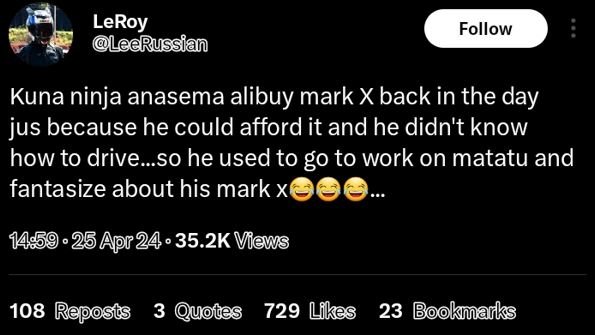 Leroy leerussian follow kuna ninja anasema alibuy mark xback in the day jus beca