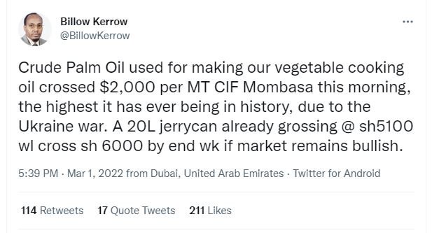 Billow kerrow billowkerrow crude palm oil used for making our vegetable cooking