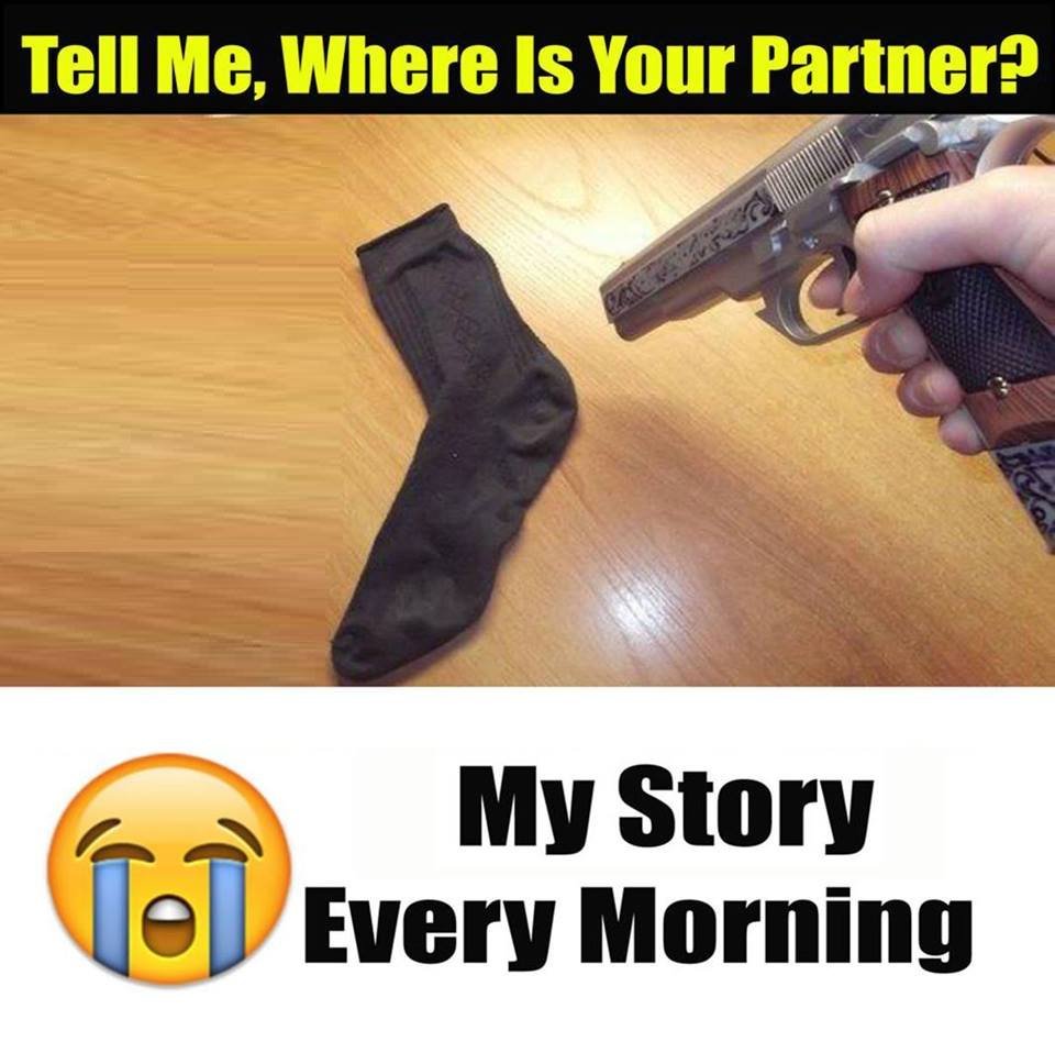 Tell me where is your partner? my story every morning
