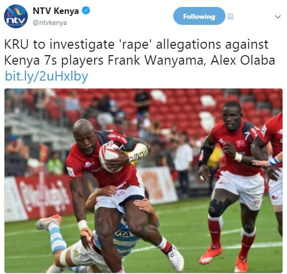 Ntv kenya ntvkenya following kru to investigate 'rape' allegations against kenya